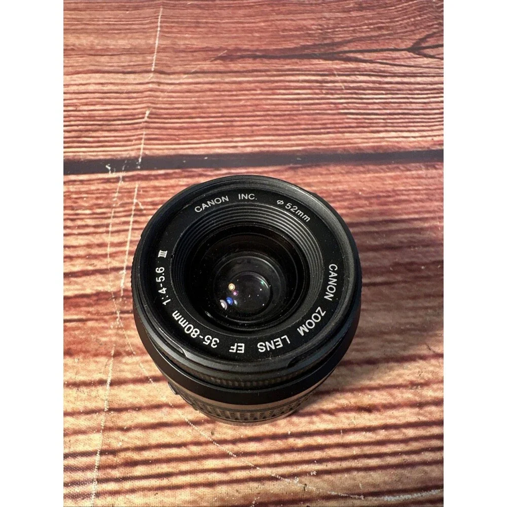 Canon Zoom lens EF 35-80mm f4-5.6 III Lens Canon EF (EOS) DEFECTIVE FOR PARTS
